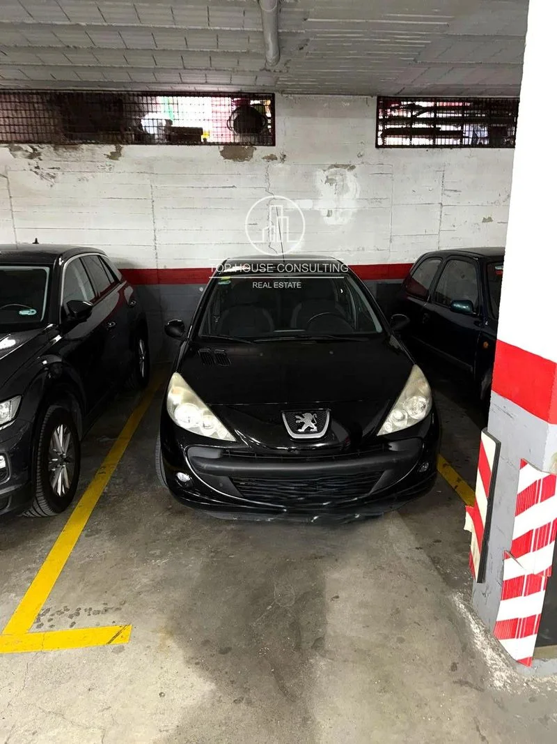 Accessible parking space in Arenys de Mar