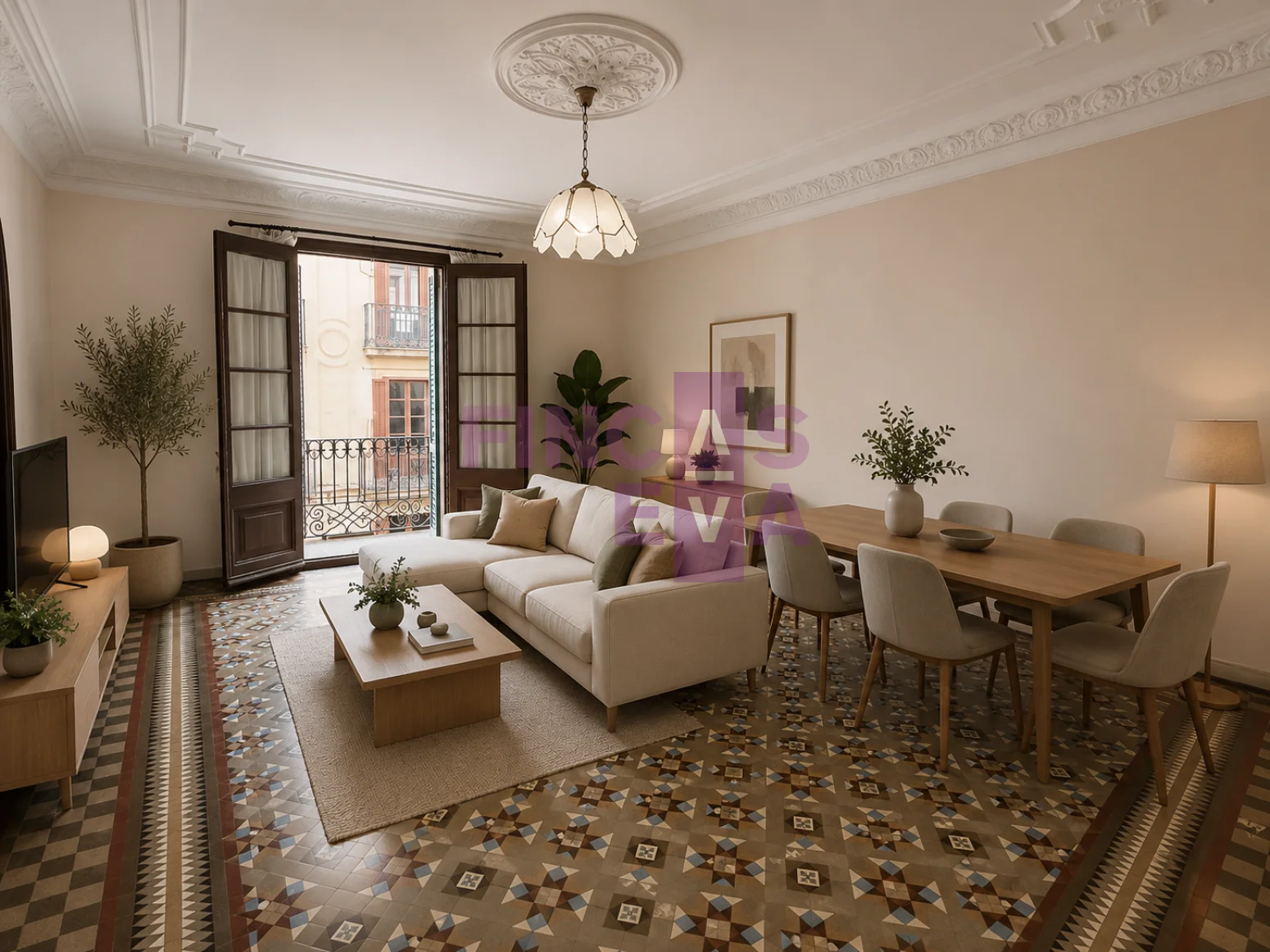 Gothic Quarter flat with six bedrooms