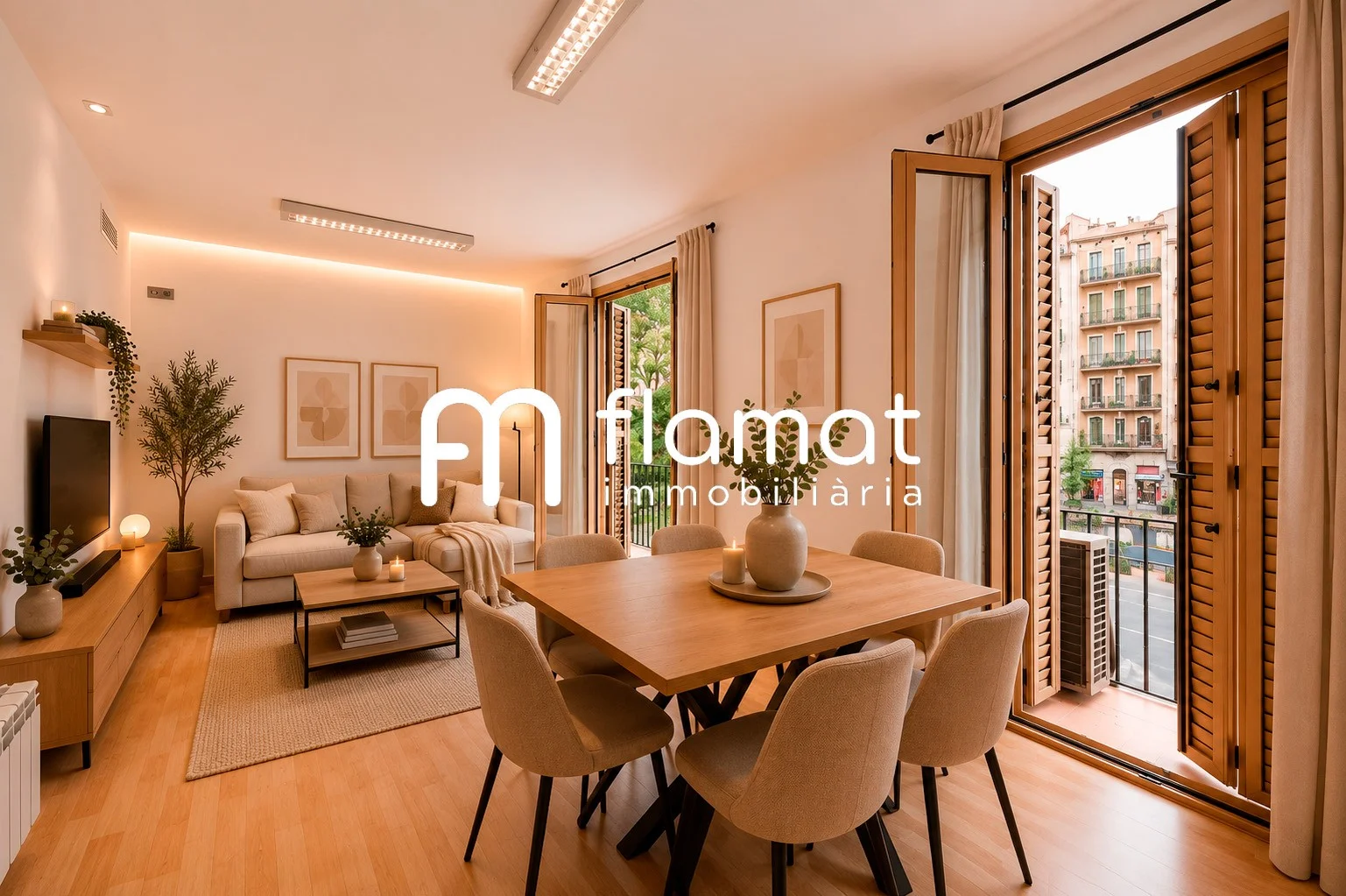 Piso de tres dormitorios en Gràcia