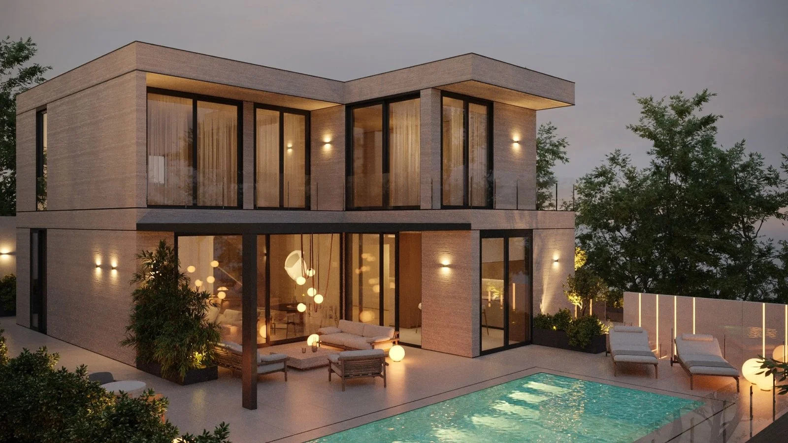 Eco house with sea views, 260 m²
