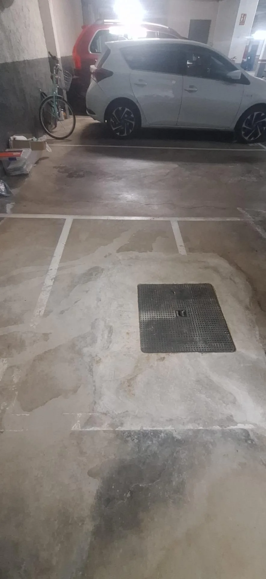 Plaza de moto en el Centre de Sabadell