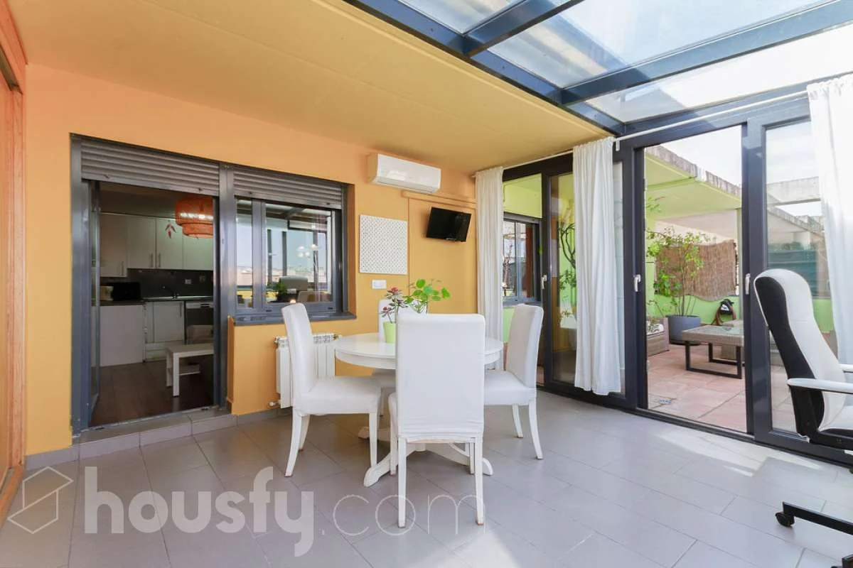 Ático con terraza de 37 m²