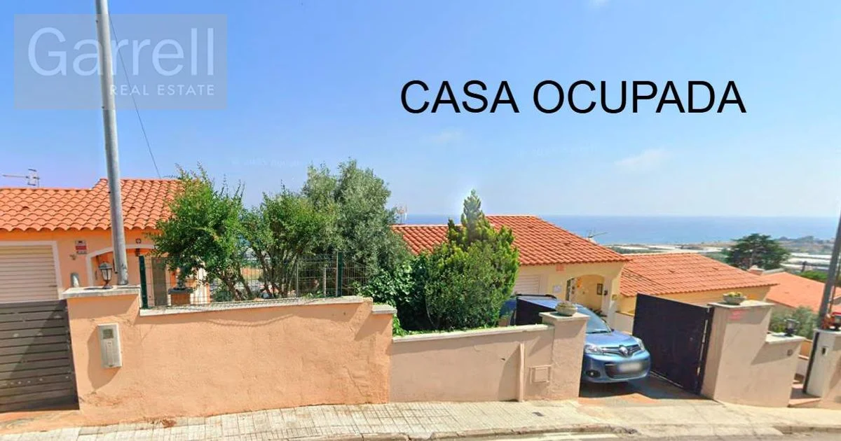Casa ocupada en Santa Susanna