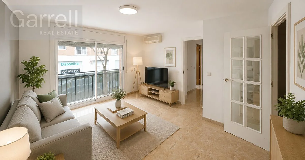 Viladecans flat with terrace, 3 bedrooms