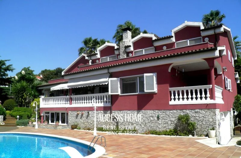Alella villa, 5-bedroom sea-view estate