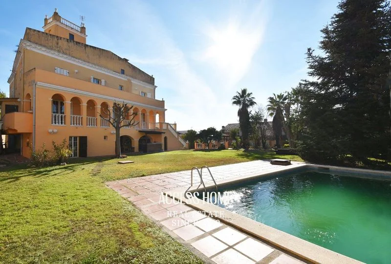 Casa señorial restaurada en Teià con 11 habitaciones