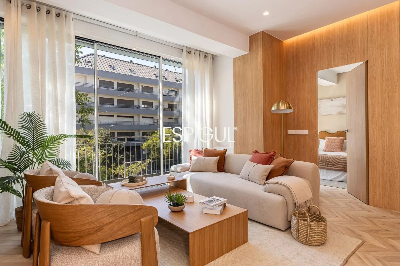Chamartín flat with three bedrooms