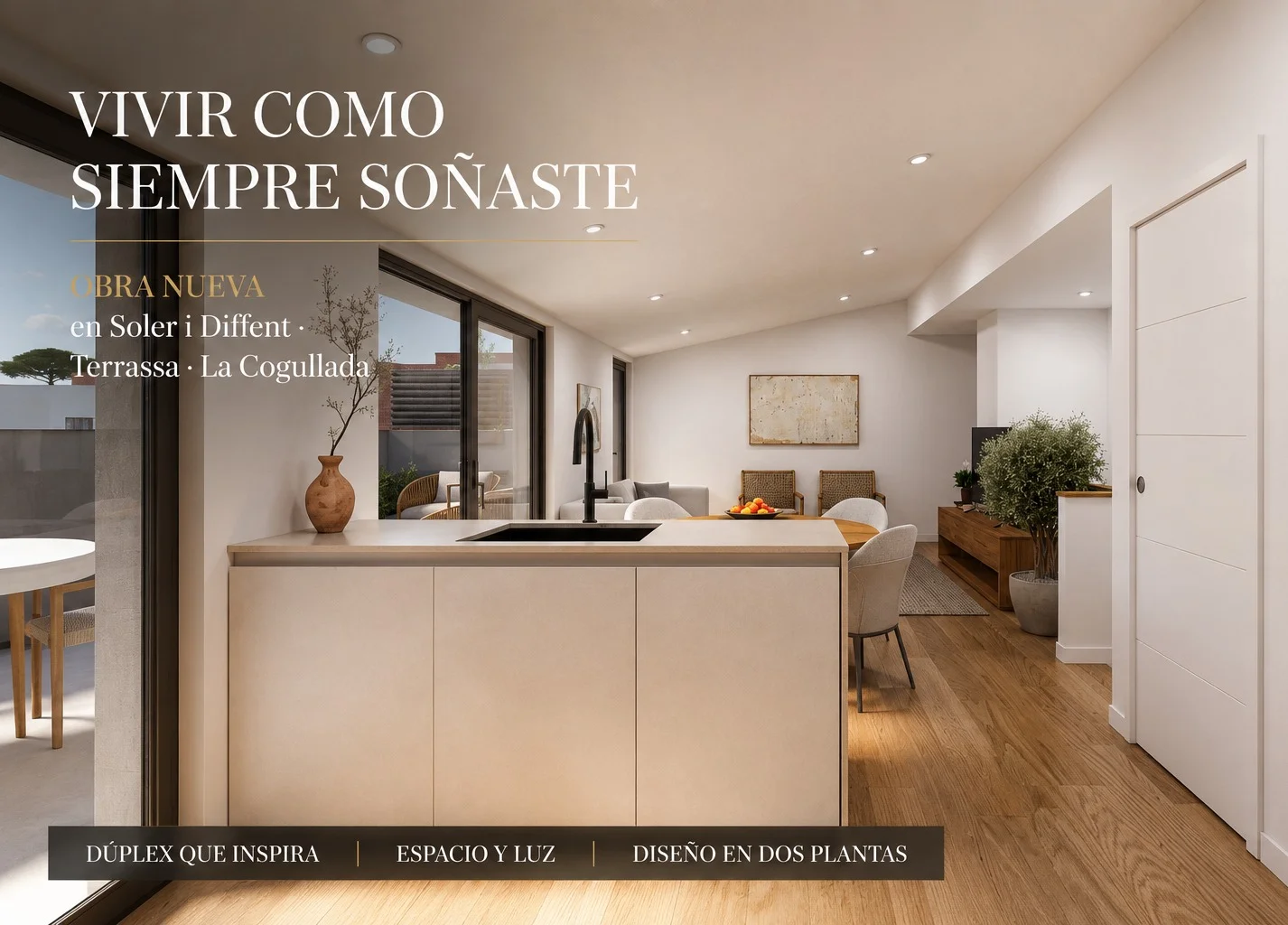 Dúplex de obra nueva en Terrassa, 3 dormitorios