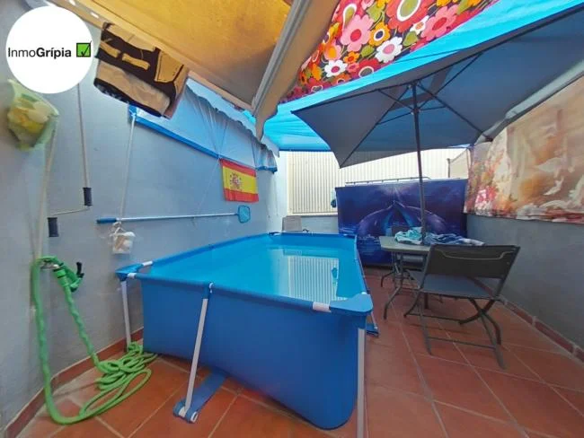 Piso alquilado con terraza en Terrassa