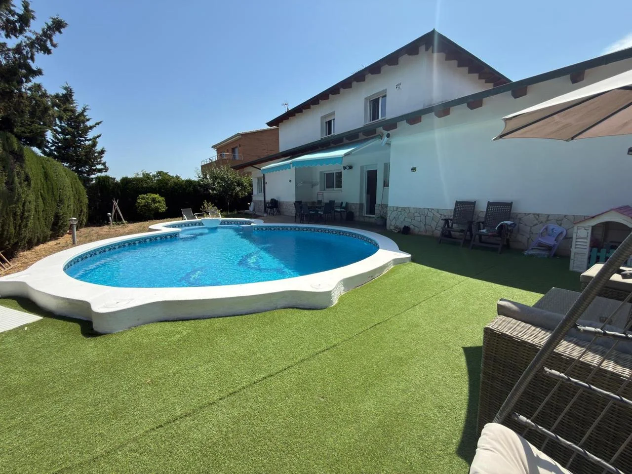 Chalet privado con piscina y 4 dormitorios
