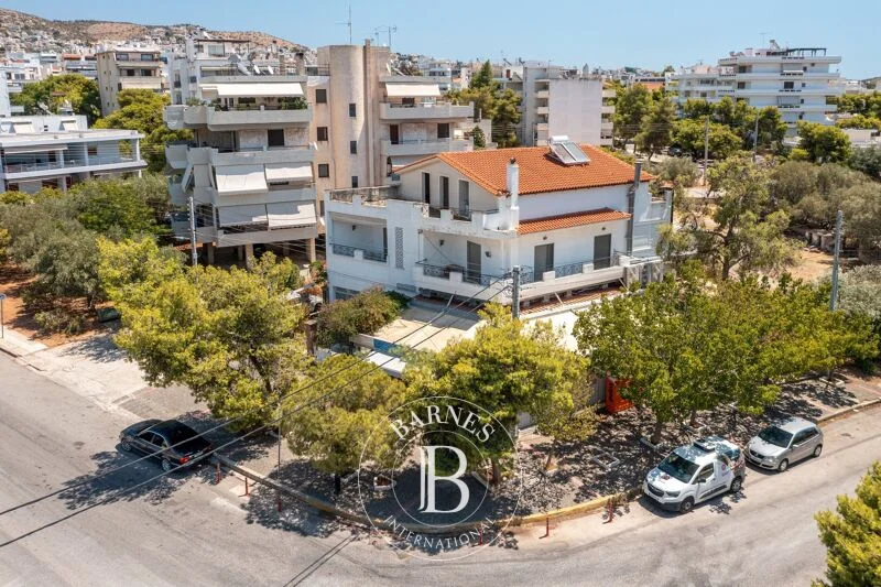Four-storey Voula building near sea
