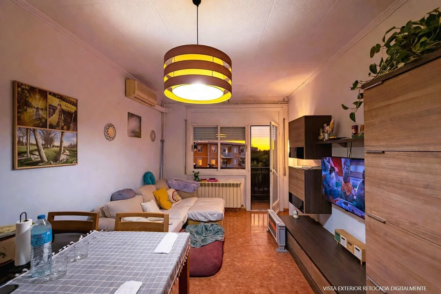 Piso cuidado en Sabadell, tres habitaciones