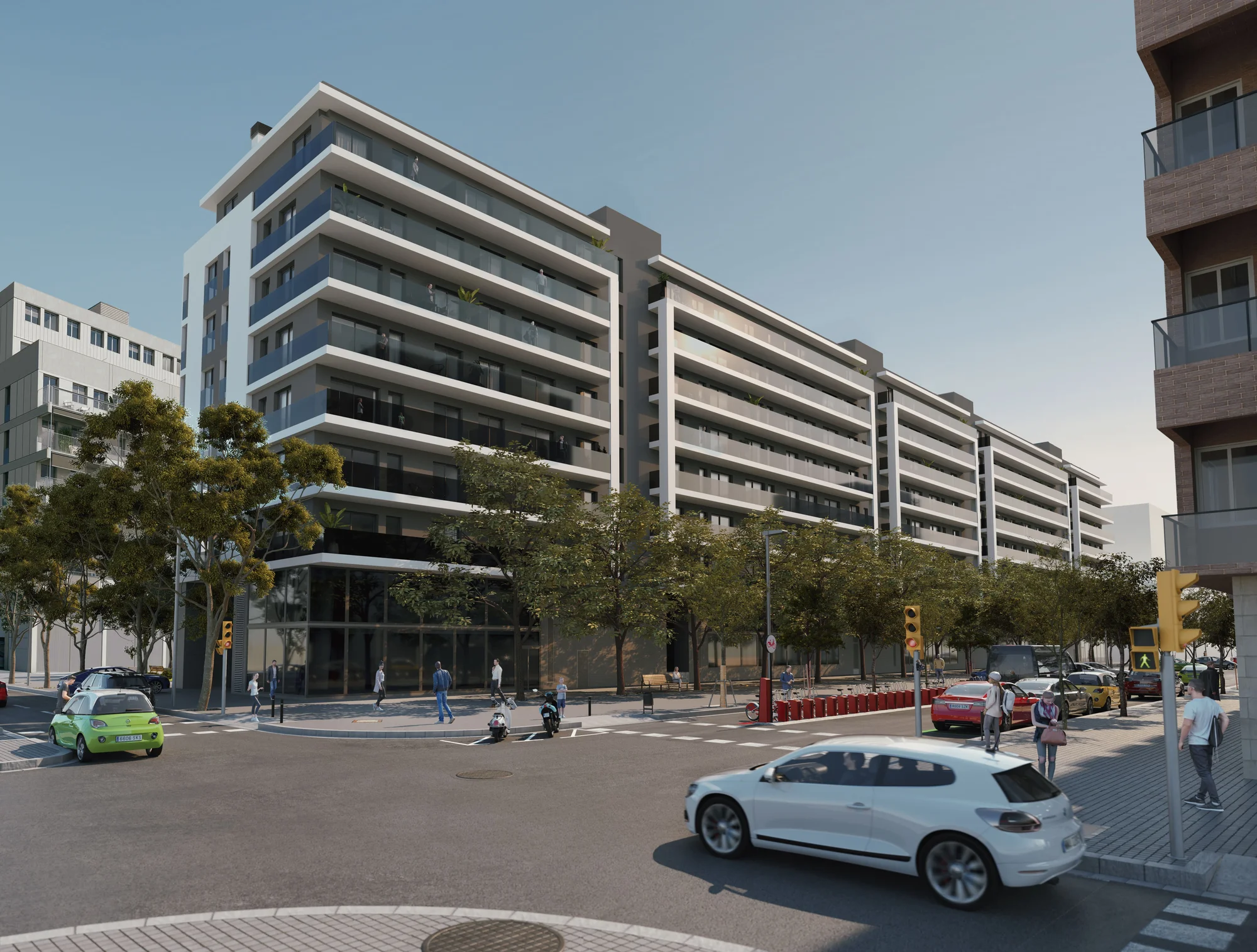 New-build Sant Andreu homes with amenities