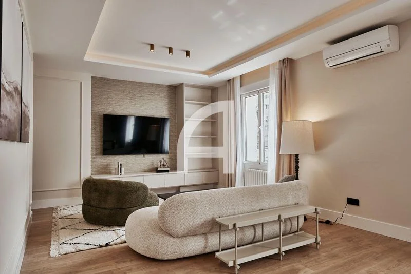Piso interior en Retiro, 124 m² amueblado