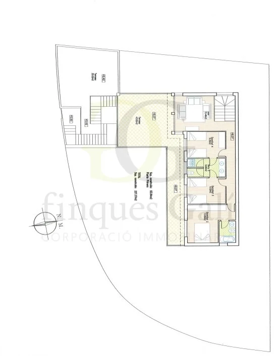 Parcela de 495 m² con proyecto pendiente