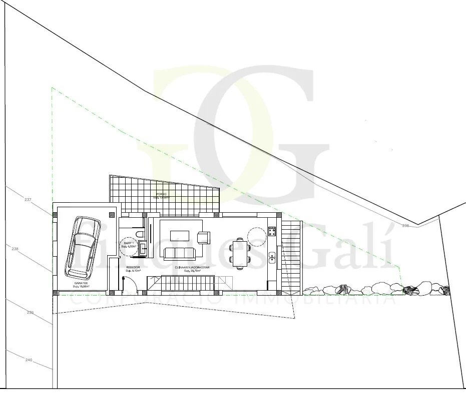Parcela de 476 m² en Mas Planoi