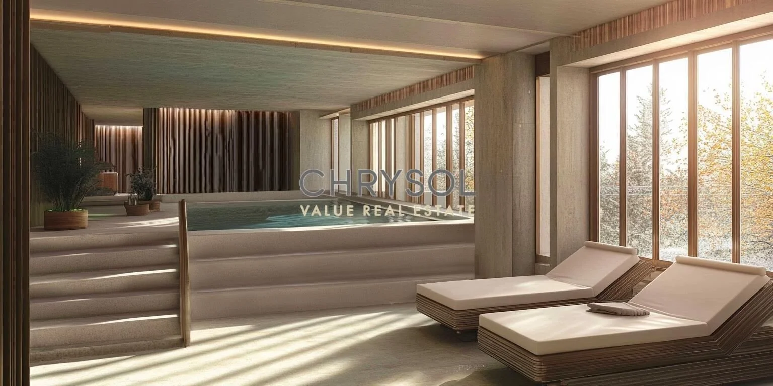 Piso reformado en Eixample con piscina privada