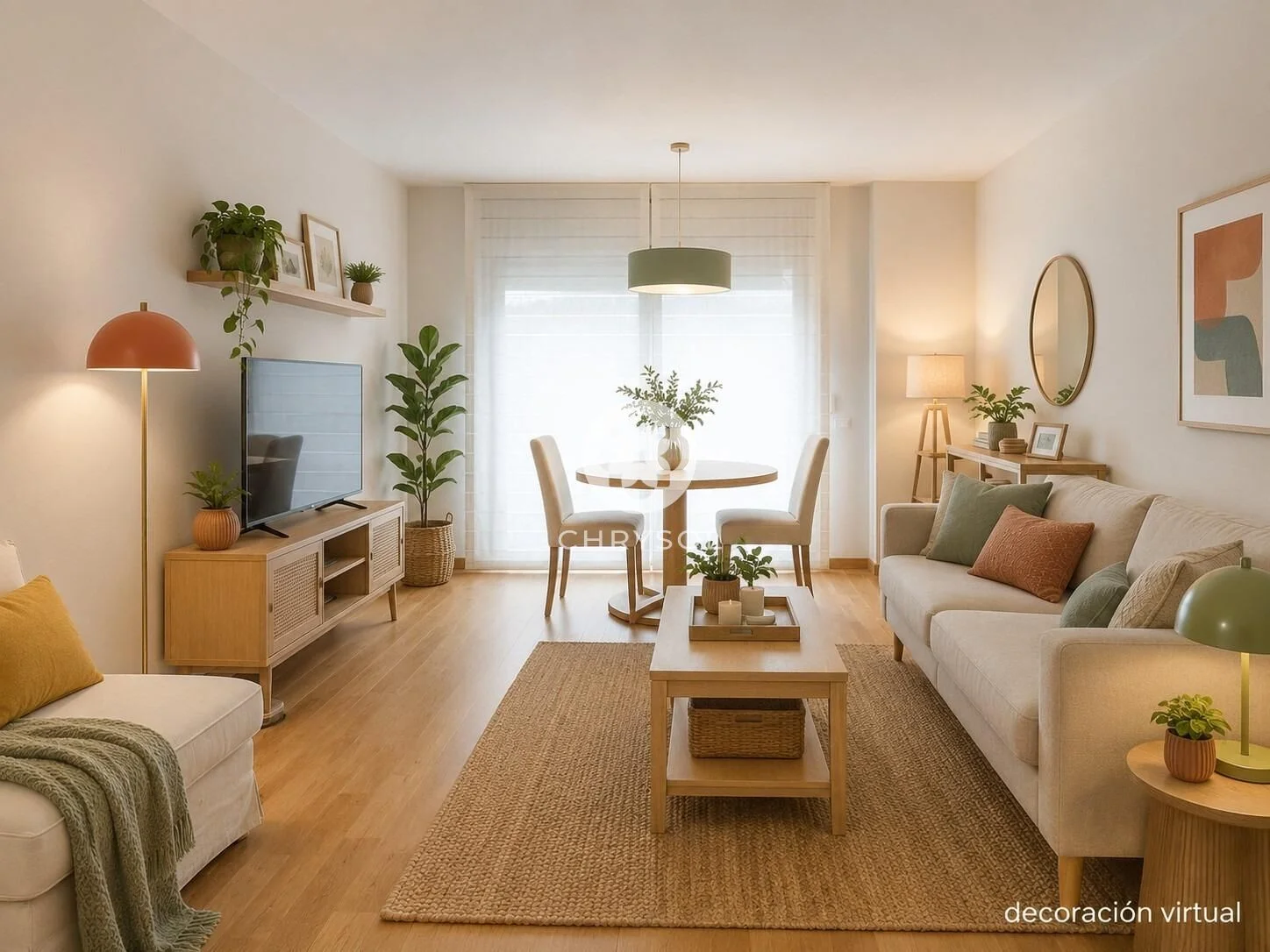 Piso moderno en Eixample, 2 dormitorios