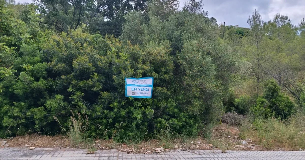 Parcela urbana en Olivella, 954 m²