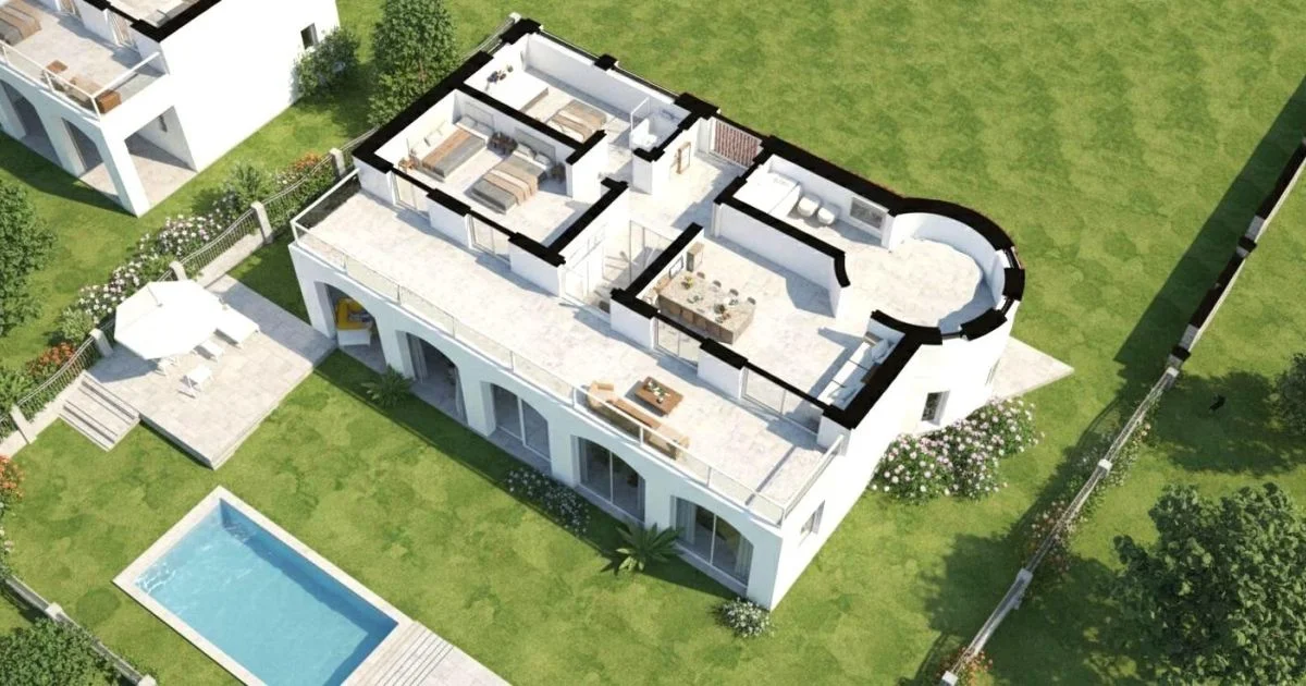 Casa a medio construir en Les Colines