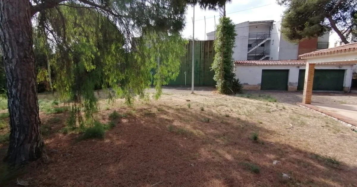 Developable Sitges plot near beach
