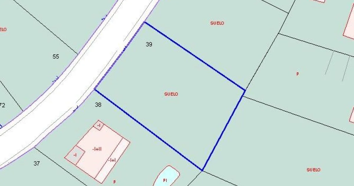 Urban plot in Les Palmeres, 500 m²