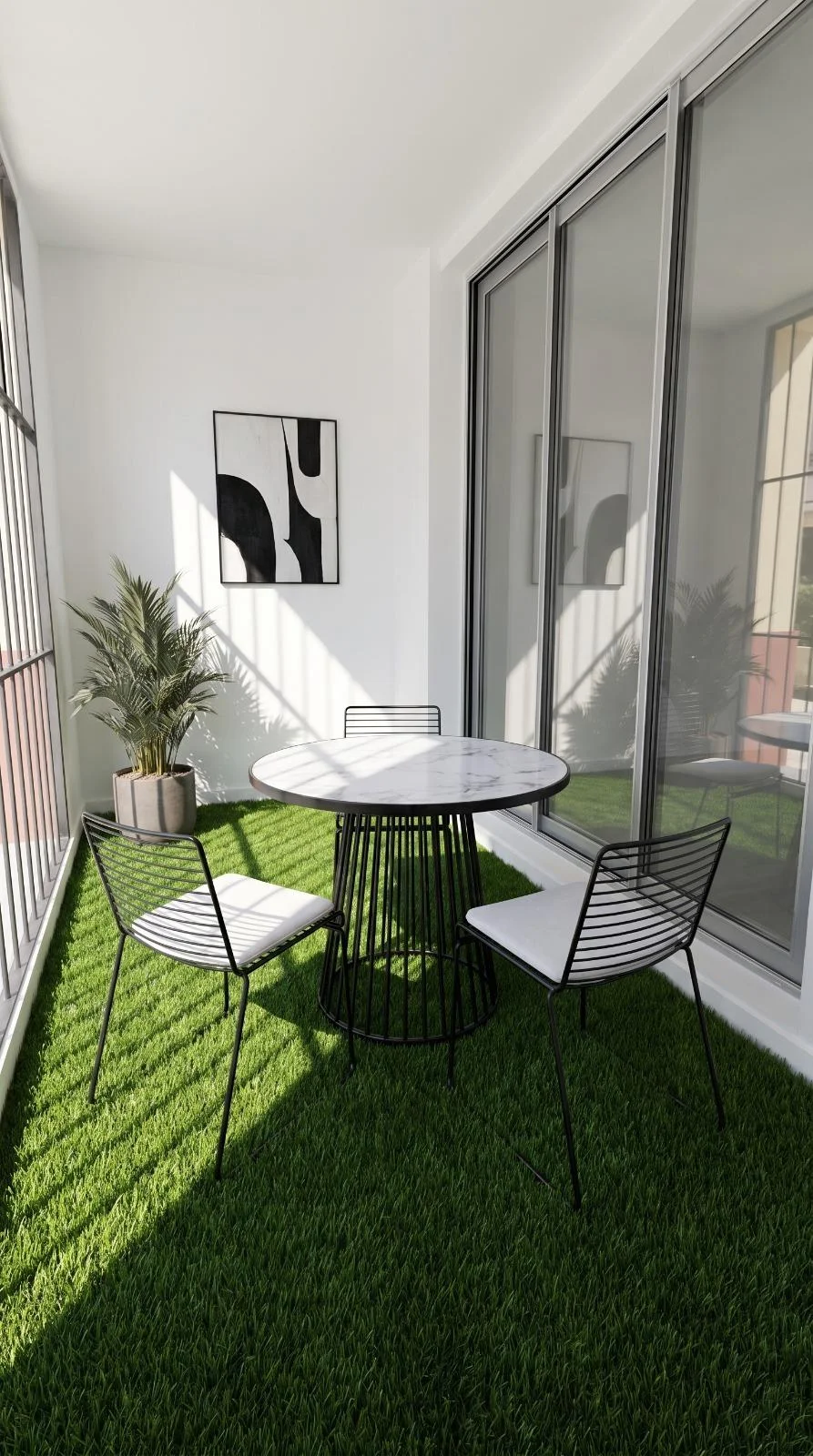 Planta baja nueva en Eixample, 2 dormitorios