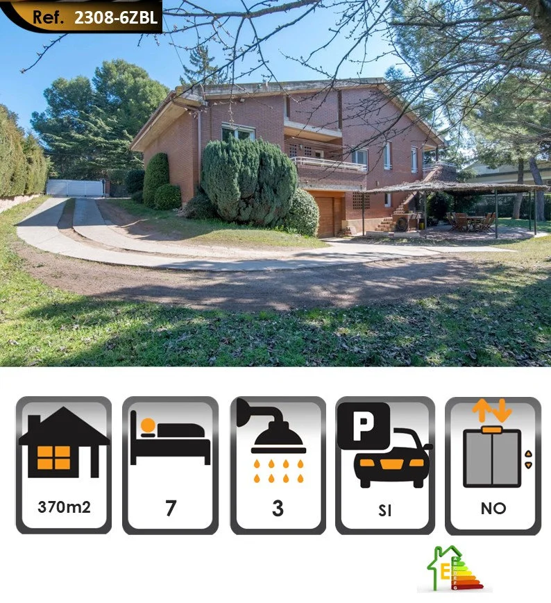 Casa grande en Pineda, seis habitaciones