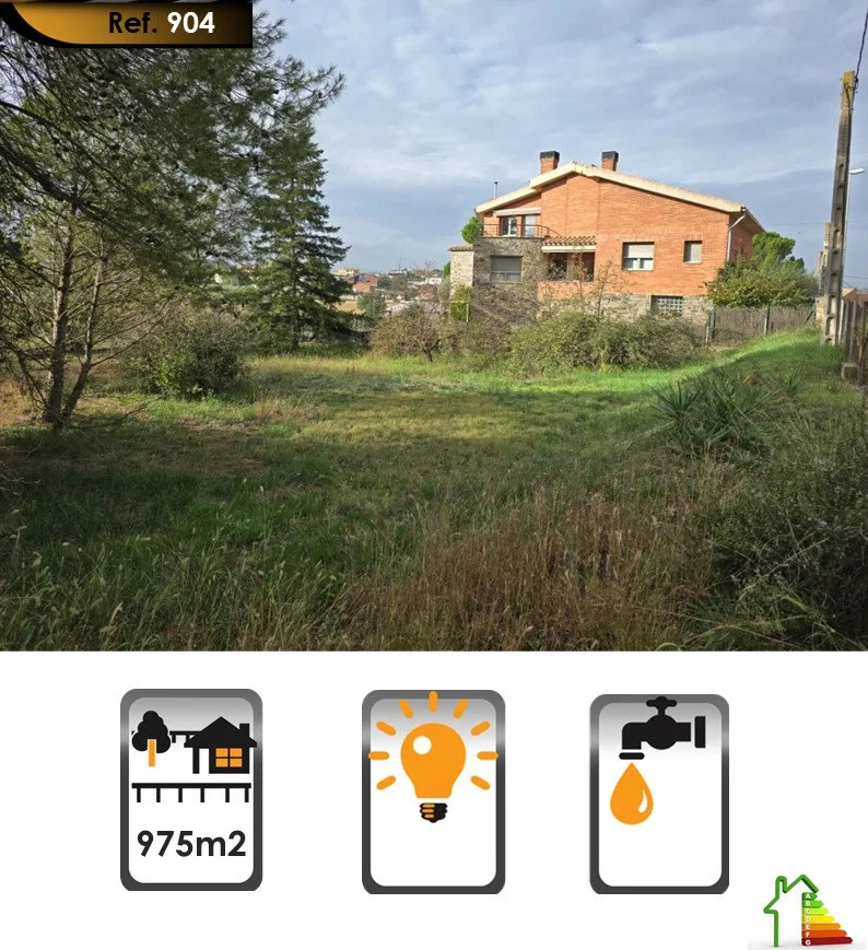 Solar urbano en Navarcles para dos viviendas
