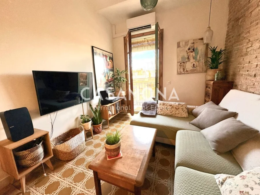 Apartamento reformado en Sants, 58 m²