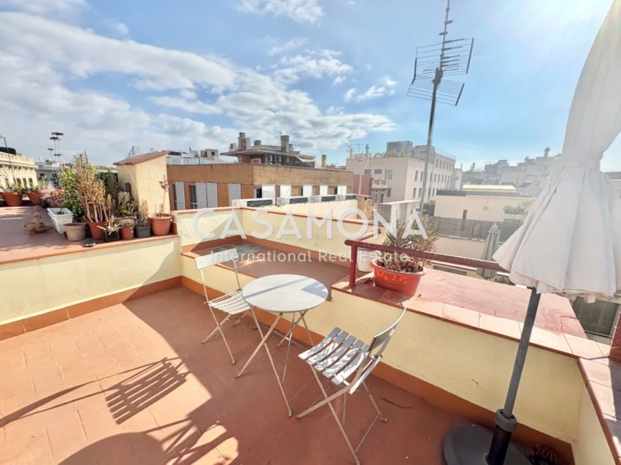 Dúplex histórico en El Born con terraza