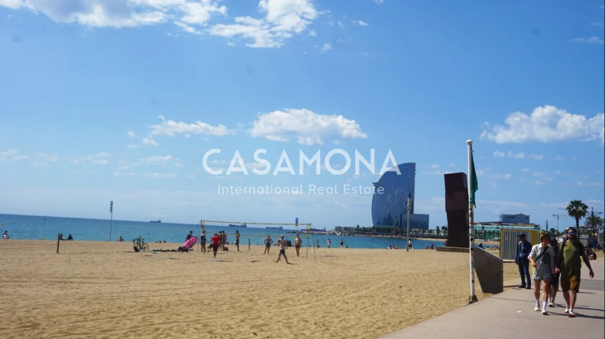 Piso en Barceloneta con vistas al mar