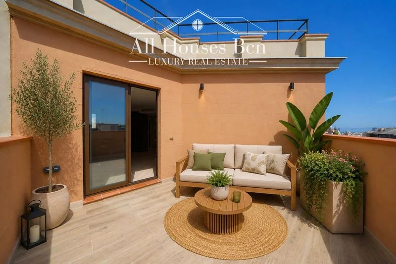 Ático en Eixample con terraza de 40 m²