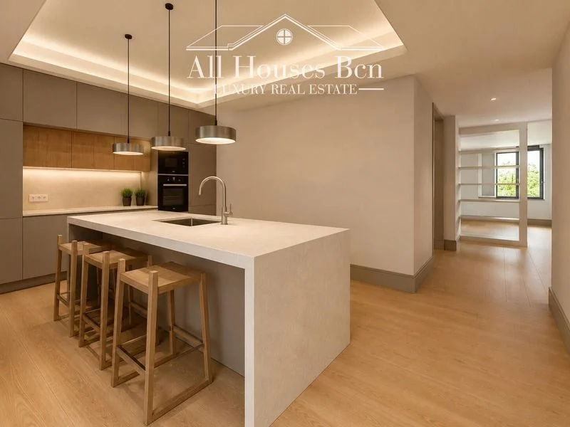 Under-construction Gràcia flat, 2 bedrooms