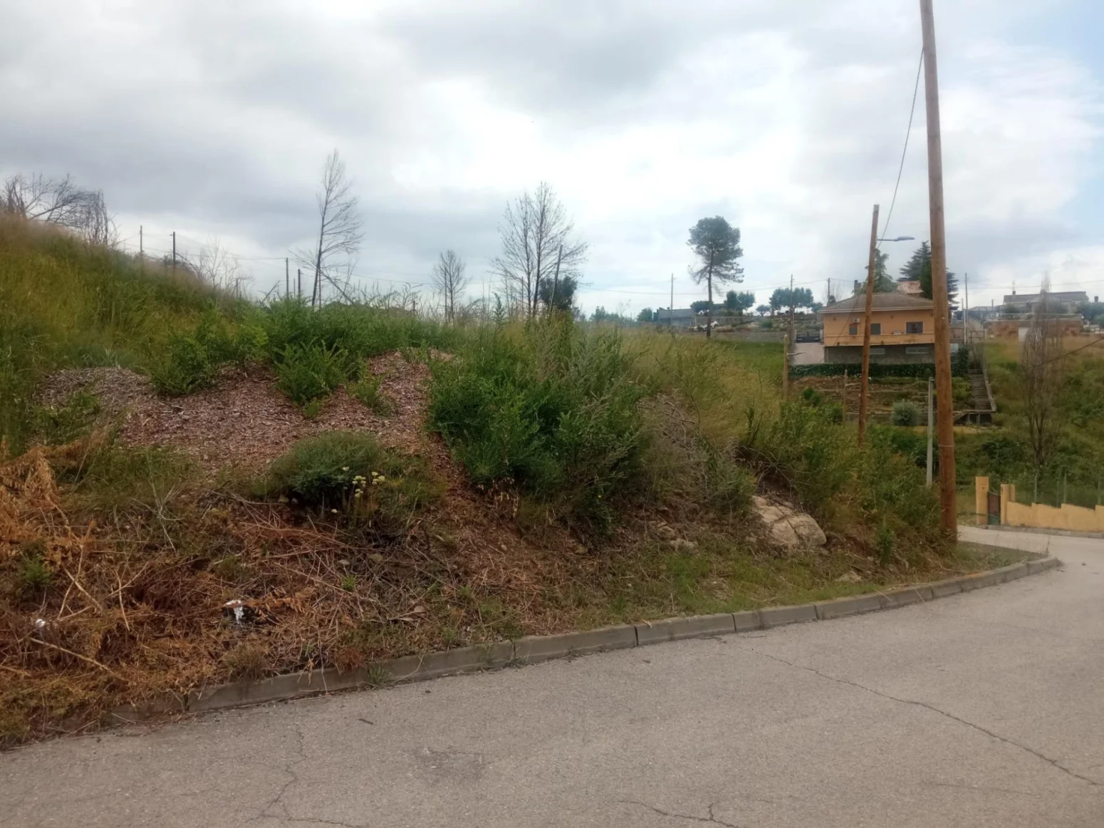 Terreno urbano esquinero con edificabilidad