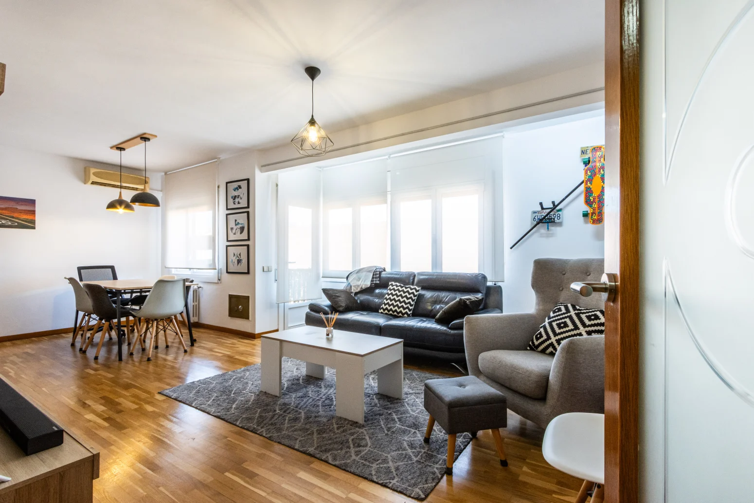 Three-bedroom flat in Vallparadís