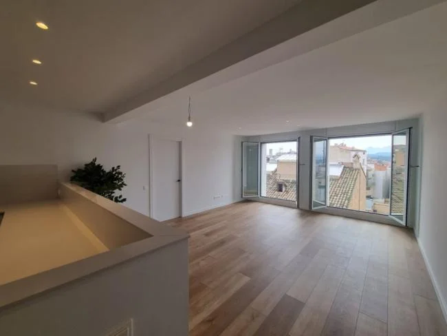 Sixth-floor Manresa flat with views