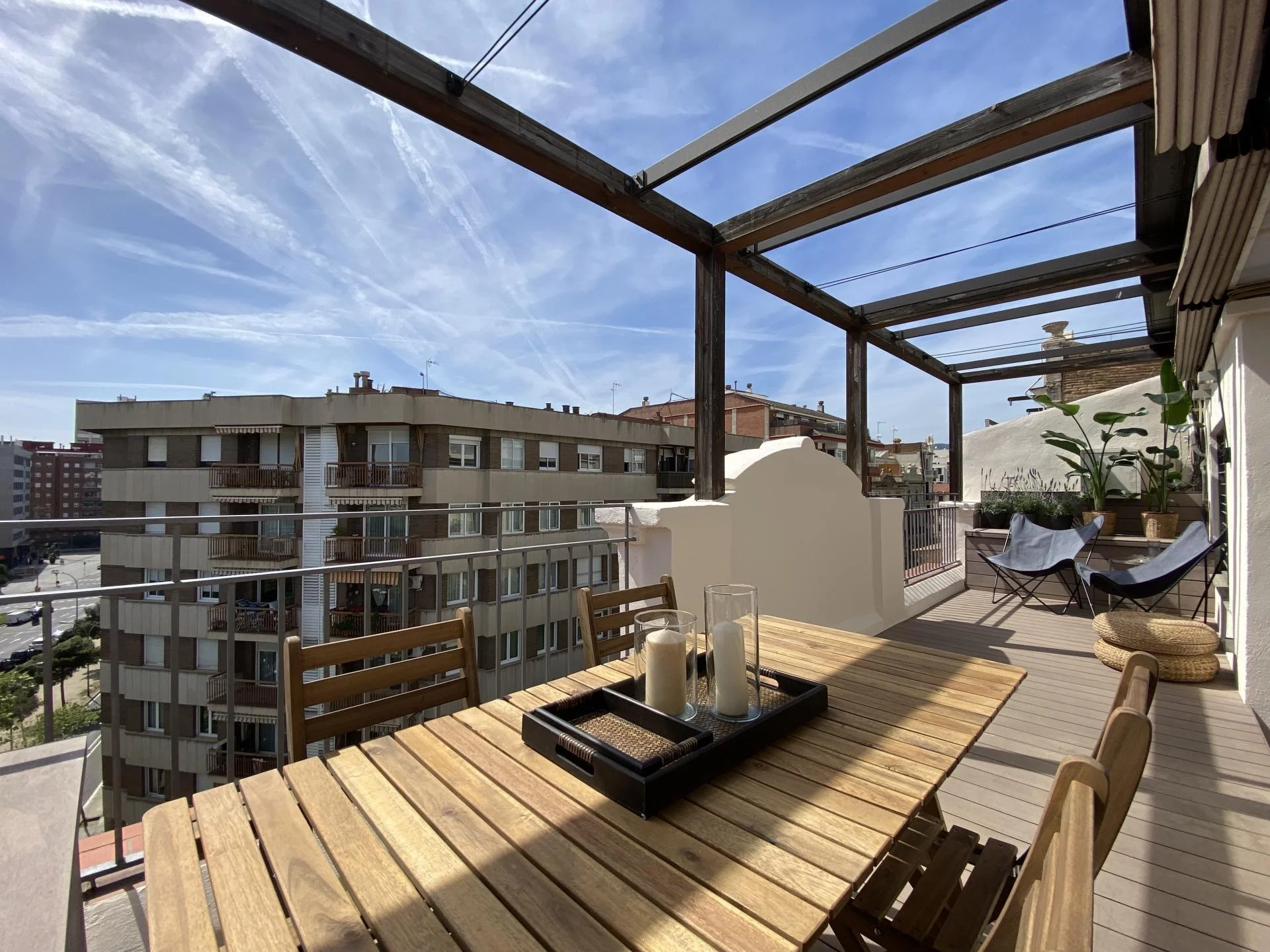 Ático reformado con terraza de 20 m²