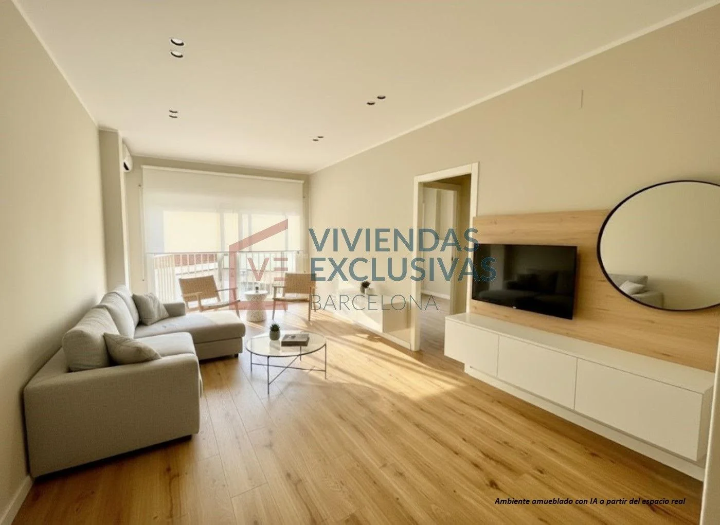 Piso reformado en Eixample, 3 habitaciones