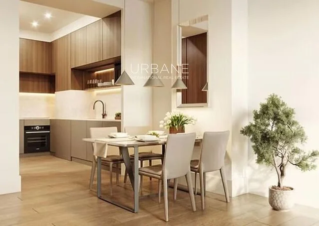 Piso céntrico en Eixample con 2 habitaciones