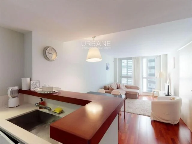 Apartamento amueblado en Barcelona, 55 m² y un dormitorio