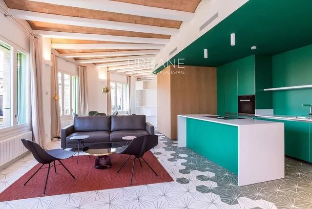 Apartamento de lujo en Eixample, tres habitaciones