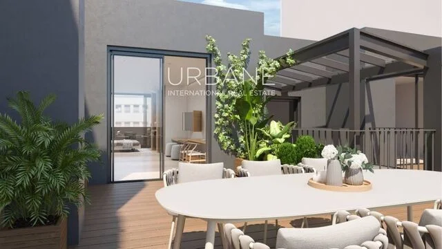 Ático de lujo de 145 m² en Eixample