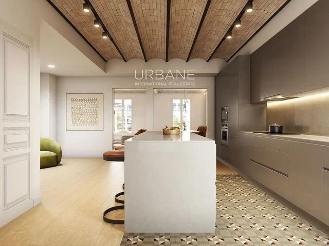 Modernist Eixample flat, four bedrooms