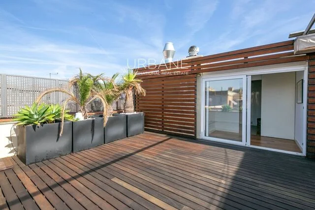 Eixample design penthouse, 69 m² terrace