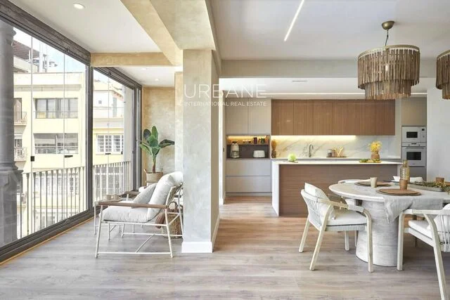 Reformed 188 sqm Eixample flat