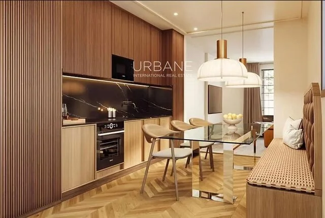 Off-plan Eixample apartment, 2 bedrooms