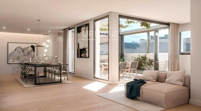 Ático dúplex de lujo, 3 habitaciones