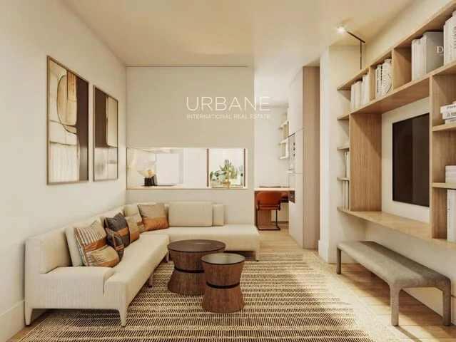 Reformed Eixample flat, private terrace