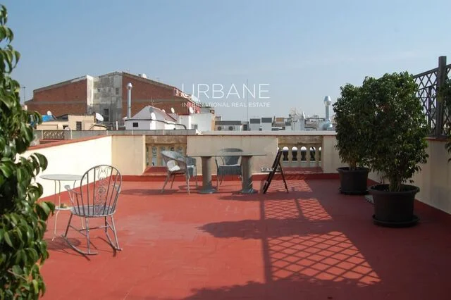 Reformed Eixample flat, 50 m² terrace
